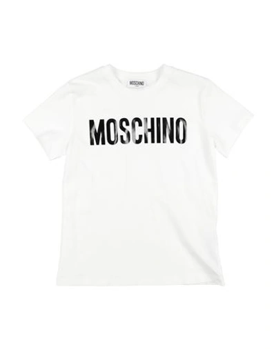 Shop Moschino Kid Toddler Boy T-shirt White Size 5 Cotton
