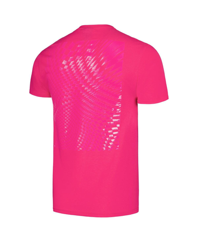 Shop Insomniac Men's And Women's Pink Formula 1 Las Vegas Grand Prix Mono Core T-shirt