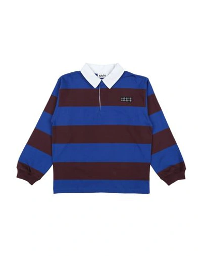 Shop Molo Toddler Polo Shirt Blue Size 6 Organic Cotton