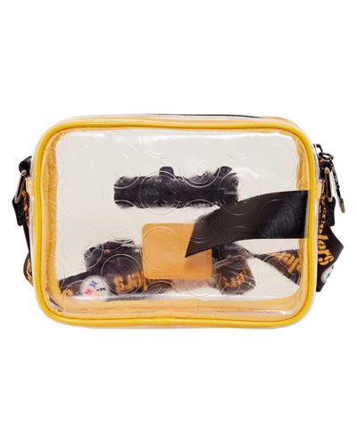 Shop Loungefly Women's  Pittsburgh Steelers Clear Crossbody Bag