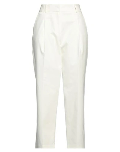 Shop Aniye By Woman Pants White Size M Cotton, Polyester, Elastane