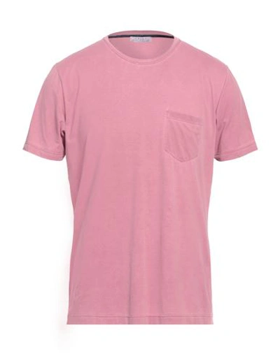 Shop Orian Man T-shirt Pink Size L Polyamide, Elastane