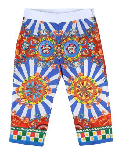 Shop Dolce & Gabbana Toddler Girl Pants Red Size 6 Cotton