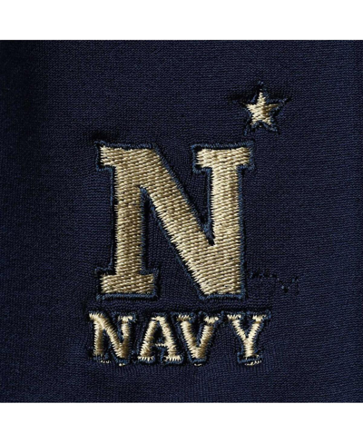 Zoozatz Women's  Navy Navy Midshipmen Fleece Leggings In Navy