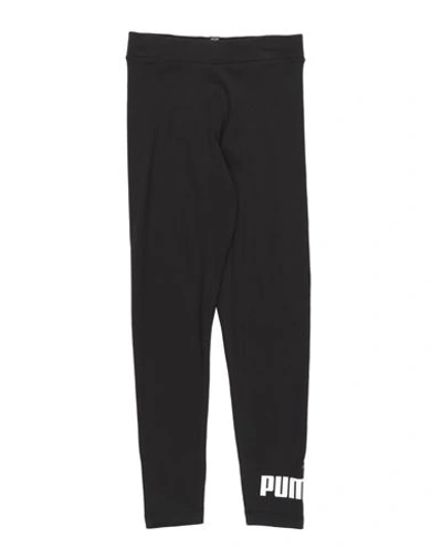 Shop Puma Ess Logo Leggings G Toddler Girl Leggings Black Size 6 Cotton, Elastane