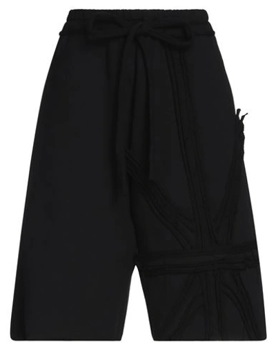 Shop Jordanluca Woman Shorts & Bermuda Shorts Black Size M Cotton
