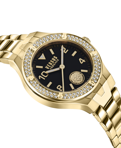Shop Versus Women's Vittoria Three Hand Gold-tone Stainless Steel Watch 38mm
