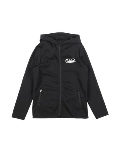 Name It® Name It Toddler Boy Sweatshirt Black Size 7 Cotton, Polyester In Black