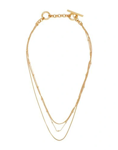 Shop Zimmermann Woman Necklace Gold Size - Metal