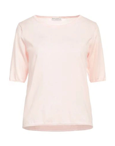 Shop Ballantyne Woman Sweater Light Pink Size 6 Cotton