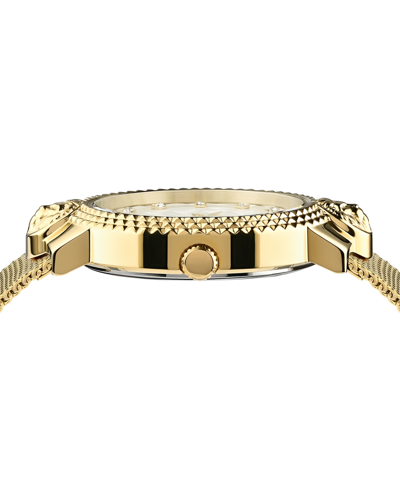 Shop Versus Women's Mouffetard Two Hand Gold-tone Stainless Steel Watch 38mm