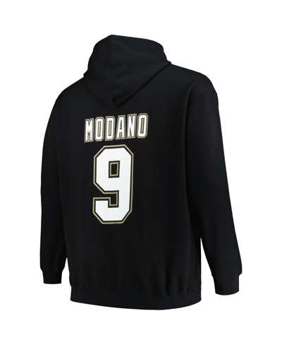 Profile Mitchell & Ness Mike Modano Black Dallas Stars Name & Number Pullover Hoodie In Black
