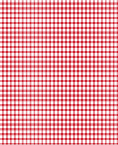 Smart Design Bonded Grip Shelf Liner, 12" X 10' Roll In Ruby Red Gingham