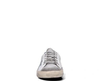 Pre-owned Golden Goose Shuhe  Mann Sneakers Trendy Bianco Naturleder,pu Gmf00102f0041678217