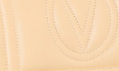 Shop Valentino By Mario Valentino Alice Signature Shoulder Bag In Creamy