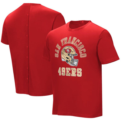 Shop Nfl Scarlet San Francisco 49ers Field Goal Assisted T-shirt