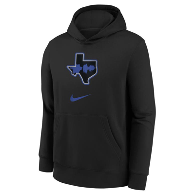 Shop Nike Youth  Black Dallas Mavericks 2023/24 City Edition Essential Pullover Hoodie
