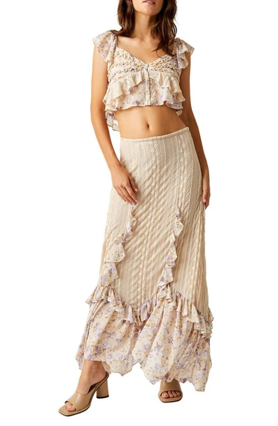FREE PEOPLE FREE PEOPLE NOW & THEN TOP & SKIRT SET 