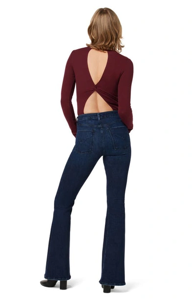 Shop Hudson Holly High Waist Flare Jeans In Telluride