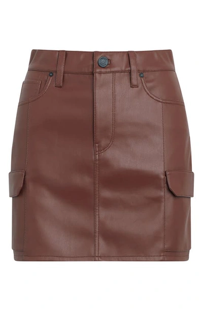 Shop Hudson Viper Cargo Miniskirt In Cinnamon