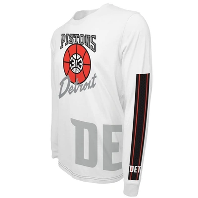 Shop Stadium Essentials Unisex  White Detroit Pistons 2023/24 City Edition Scoreboard Long Sleeve T-shirt