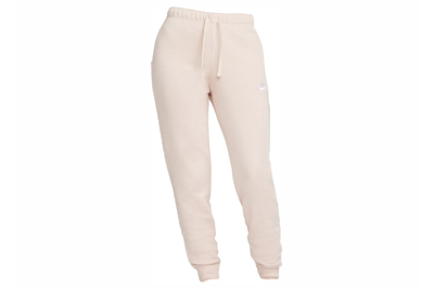 Pre-owned Nike Sportswear Women's Club Fleece Jogger Pants Pink Oxford/white