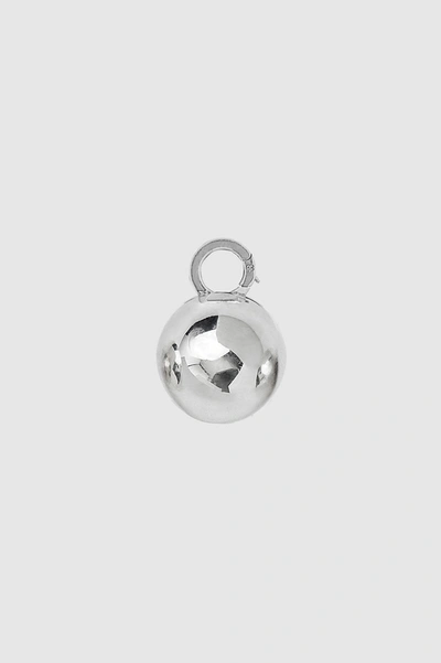 Shop Anine Bing Ball Charm In Silver