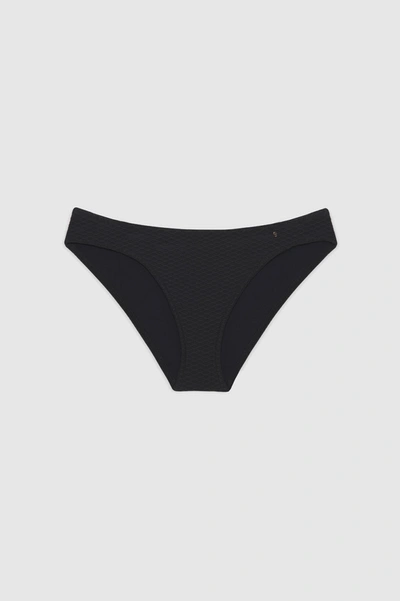 Shop Anine Bing Riza Bikini Bottom In Black