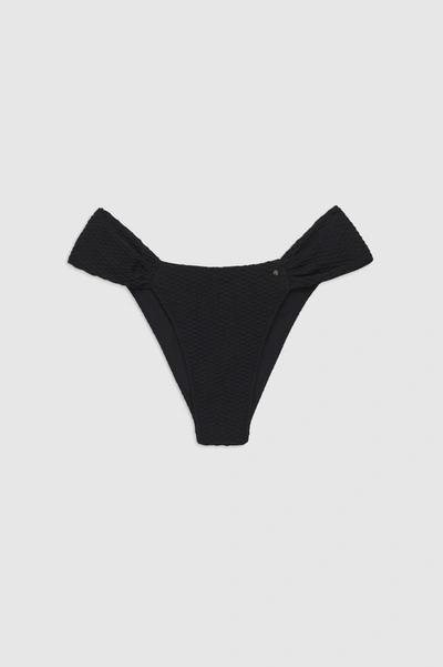 Shop Anine Bing Naya Bikini Bottom In Black
