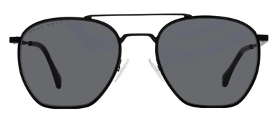 Shop Hugo Boss Boss 1090/s Ir 0003 Round Sunglasses In Grey