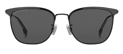 Hugo Boss Boss 1285/f/sk Ir 0o6w Square Sunglasses In Grey