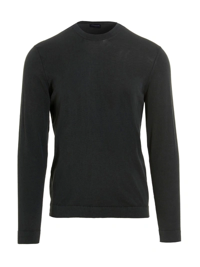 Shop Drumohr Frost Cotton Sweater In Gray