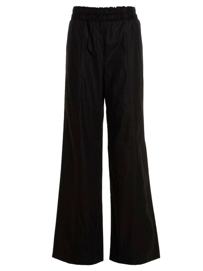 Shop Fabiana Filippi Loose Leg Pants In Black