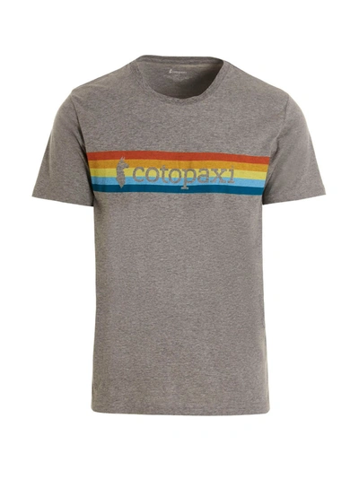 Shop Cotopaxi T-shirt 'on The Horizon' In Gray