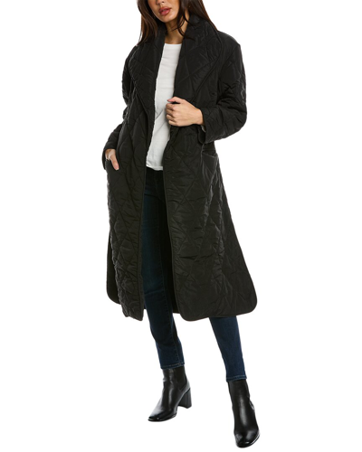 Shop Misha Gina Puffer Coat In Black
