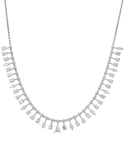 Sabrina Designs 14k 3.13 Ct. Tw. Diamond Dangle Necklace