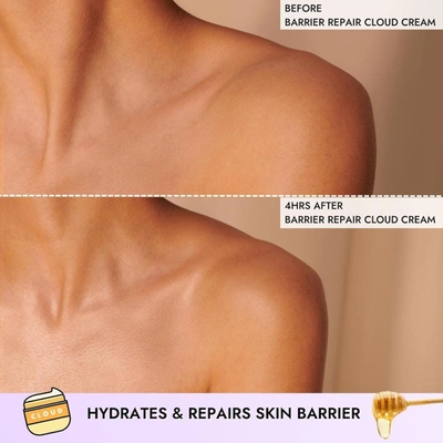 54 Thrones Barrier Repair Cloud Body Cream With Peptides + Hyaluronic Acid Vanilla Honey 5 oz / 150 ml