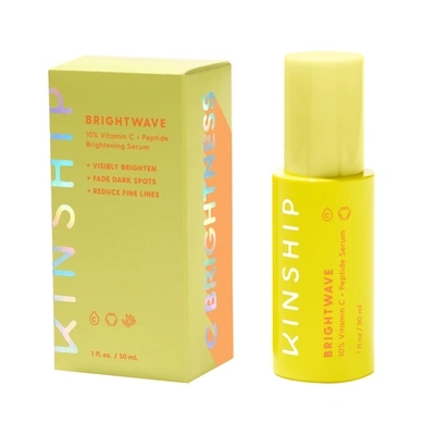 Kinship Brightwave 10% Vitamin C + Peptide Brightening Serum