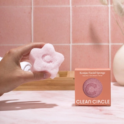 Clean Circle Konjac Facial Sponge