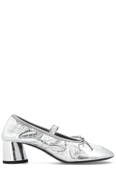 Shop Proenza Schouler Mary Jane Pumps In Silver