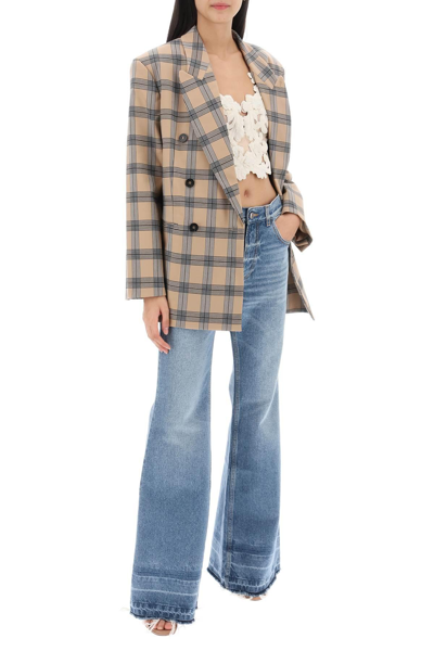 Zimmermann Oversized Luminosity Jacket With Check Motif