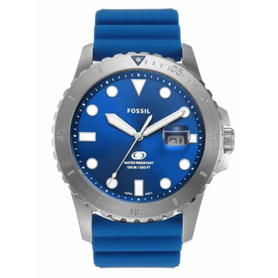 Fossil Blue Dive Quartz Blue Dial Mens Watch Fs5998 | ModeSens