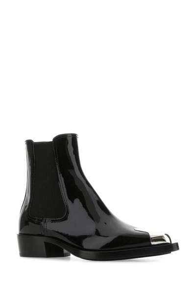 Alexander Mcqueen Chelsea Boots In Black