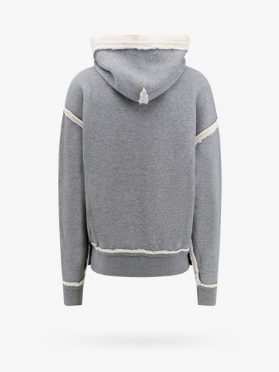 Shop Dolce & Gabbana Man Sweatshirt Man Grey Sweatshirts In Gray