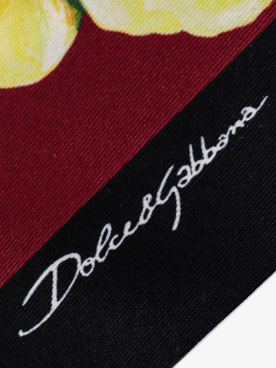 Shop Dolce & Gabbana Woman Bandeau Woman Multicolor Scarves