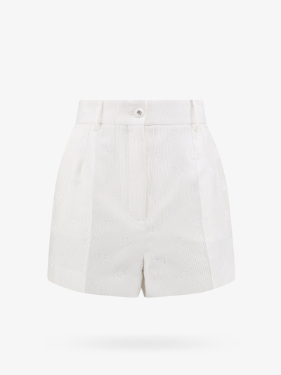 Shop Dolce & Gabbana Woman Shorts Woman White Shorts