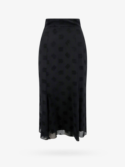 Shop Dolce & Gabbana Woman Skirt Woman Black Skirts