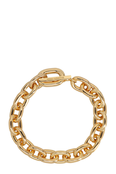 Shop Rabanne Women 'xl Link Neck' Necklace In Gold