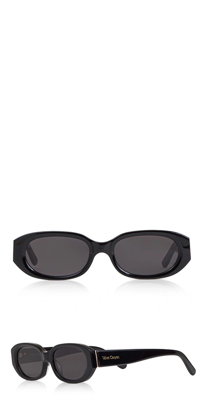 Shop Velvet Canyon Mannequin Sunglasses Black