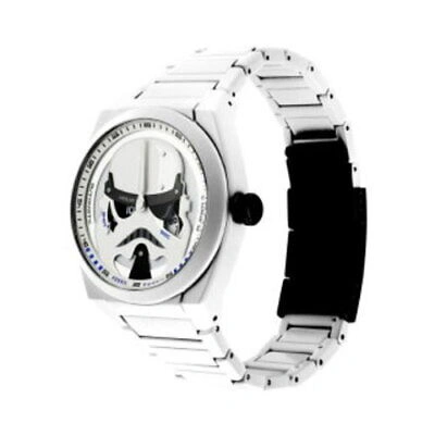 Pre-owned Fossil Star Wars Collaboration Le1171set Storm Trooper 40th Jedi Watch Limited